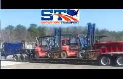 ship forklift by truck