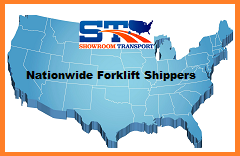 showroom transportation forklift moving division